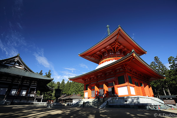 高野山　壇上伽藍